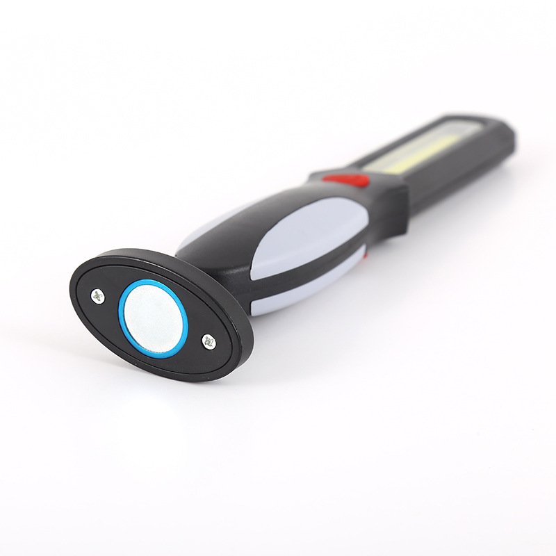 LED多功能带磁铁检修工作灯手电筒COB强光USB警示灯LED汽修工作灯详情图3