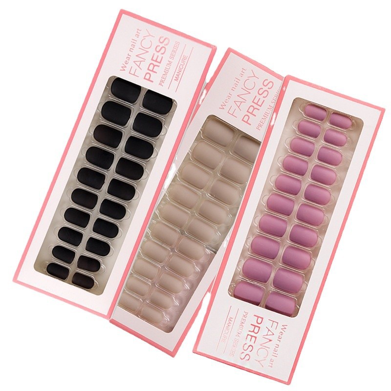 穿戴甲/美甲/儿童美甲/指甲贴/美甲贴纸白底实物图