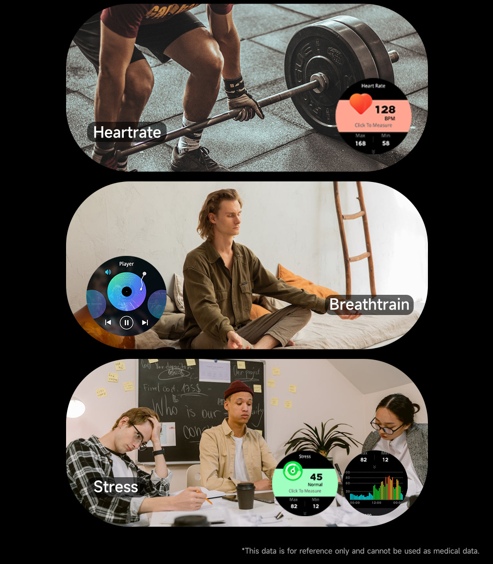 跨境热销T60智能手表血氧心率消息提醒蓝牙通话蓝牙运动智能手表详情11