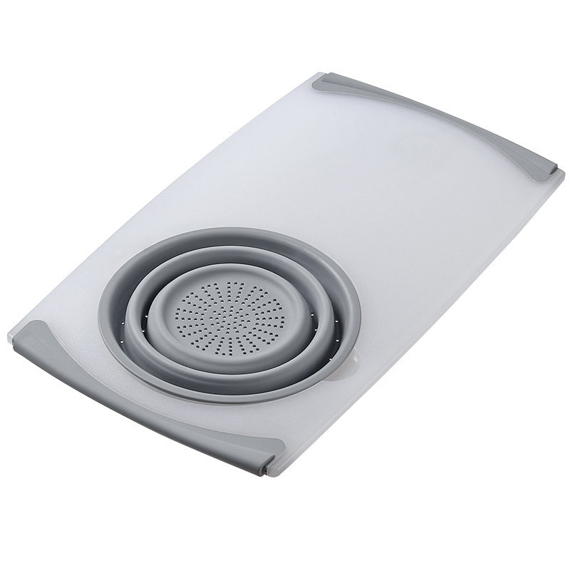 Household retractable multi-functional sink cutting board full figure