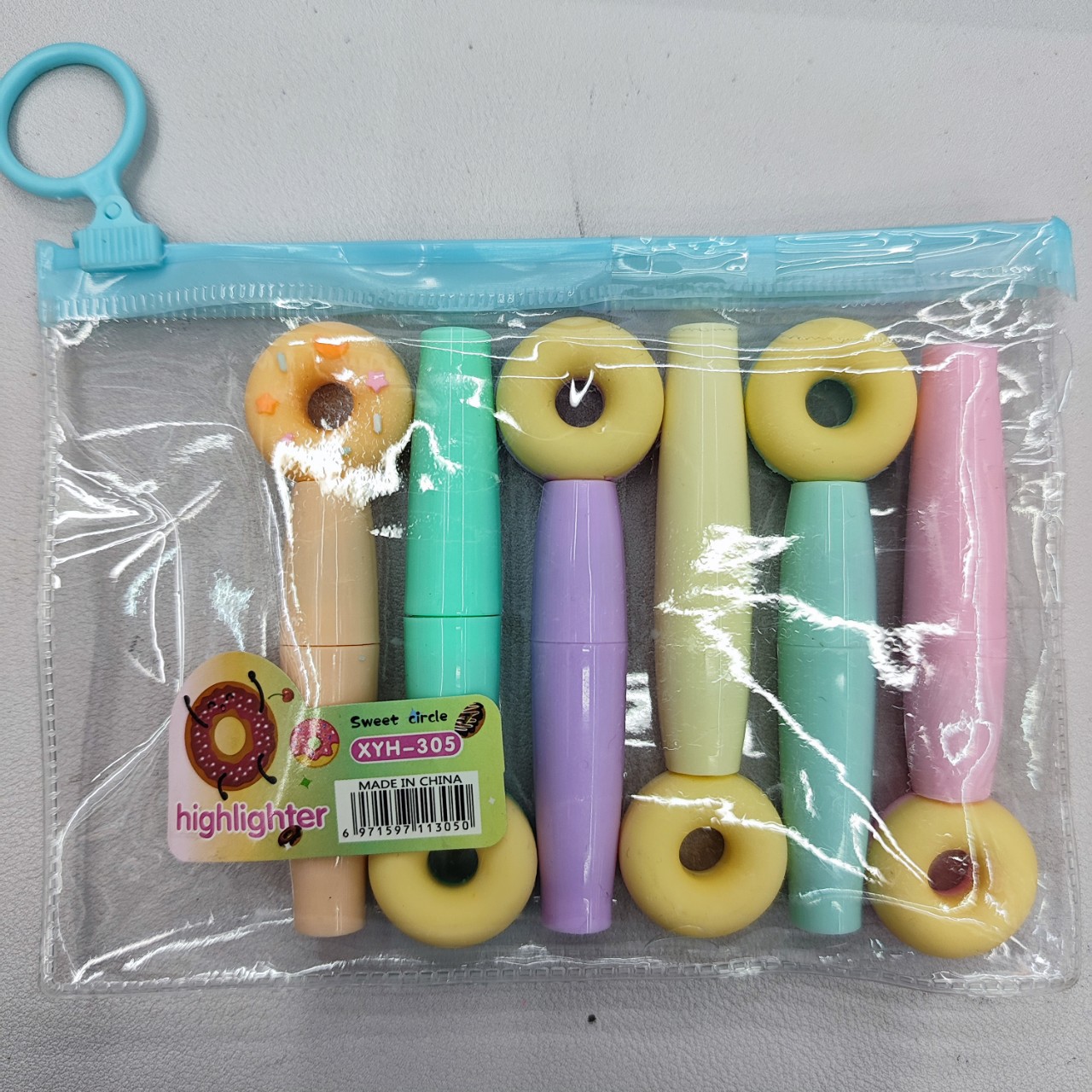 Xyueh Cartoon Figure Macaron Color Highlighter Xyh-303 Marine Figure Student Marker Highlighter Application Scenario