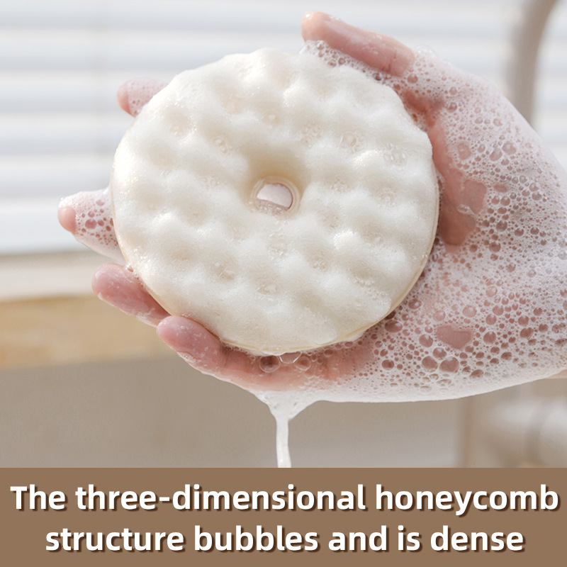 Sponge kitchen cleaning and dishwashing brush Specification image