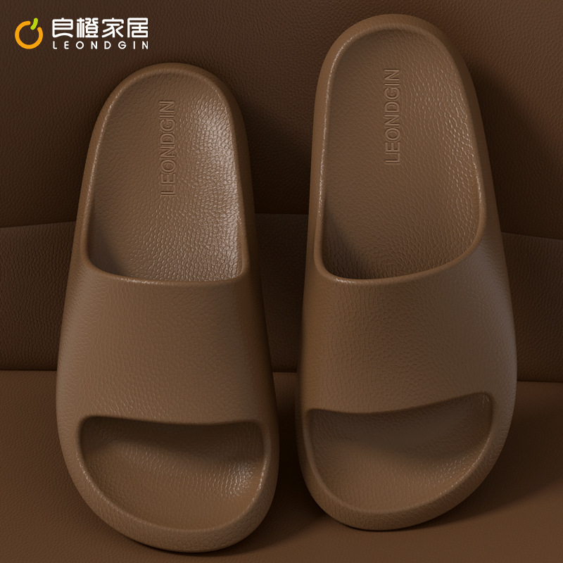 Women's indoor, home, bathing, anti-slip, soft-soled, lightweight, odor-resistant, simple couple cooling slippers for men Specification image