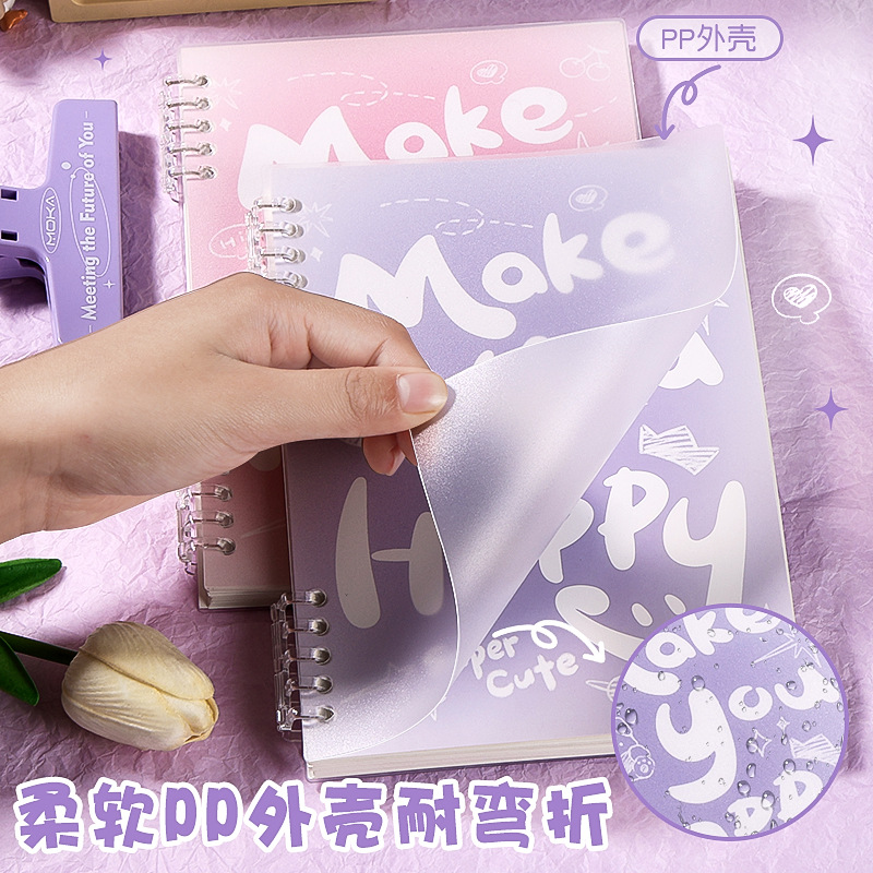 笔记本/大作业本小学生/扭扭蛋笔记本/彩色内页手账本/全彩内页手账本产品图