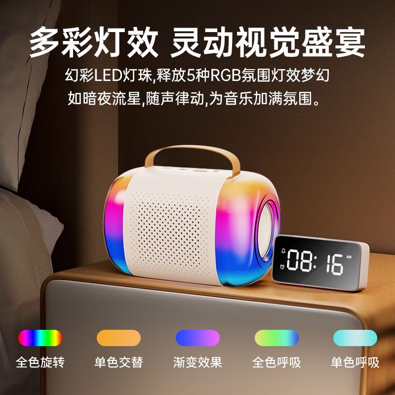 Cross-border best-selling wireless karaoke Bluetooth speaker, children's karaoke, family ktv microphone all-in-one machine, microphone audio system Application Scenario