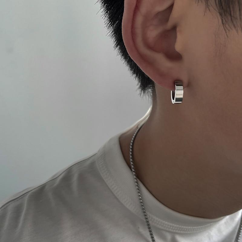 Plankton orejeras hombres sin orejeras agujeros cool guapo hip hop tendencia personalidad pendientes de hombre de alto nivel sentido solo hombre orejeras mujeres Application Scenario