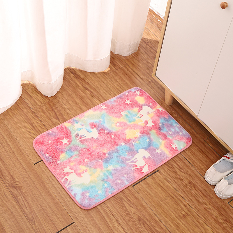 Zhi Qu Life entrance floor MATS, absorbent MATS, bathroom and anti-slip carpets, bedroom luminous sofa MATS, climbing MATS details Picture