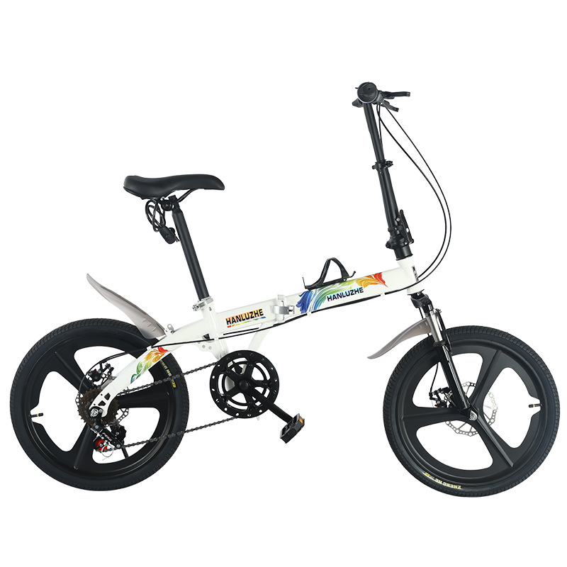 新款便携可折叠自行车免安装轻便单车小型变速代步山地车厂家批发详情图5