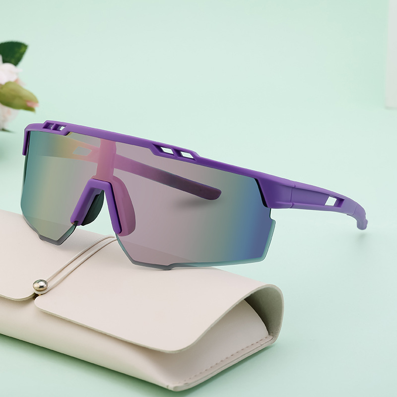 2024 New European and American fashion sports sunglasses, men's outdoor cycling sun protection sunglasses, men's cross-border wholesale glasses, men's and women's shades details Picture