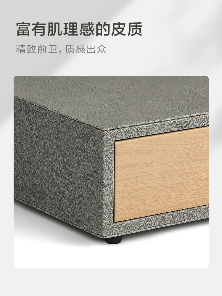 Hotel Toiletries Storage Box Five-Star Toothbrush Dental Kit Room Disposable Leather Goods Storage Box Specification drawing