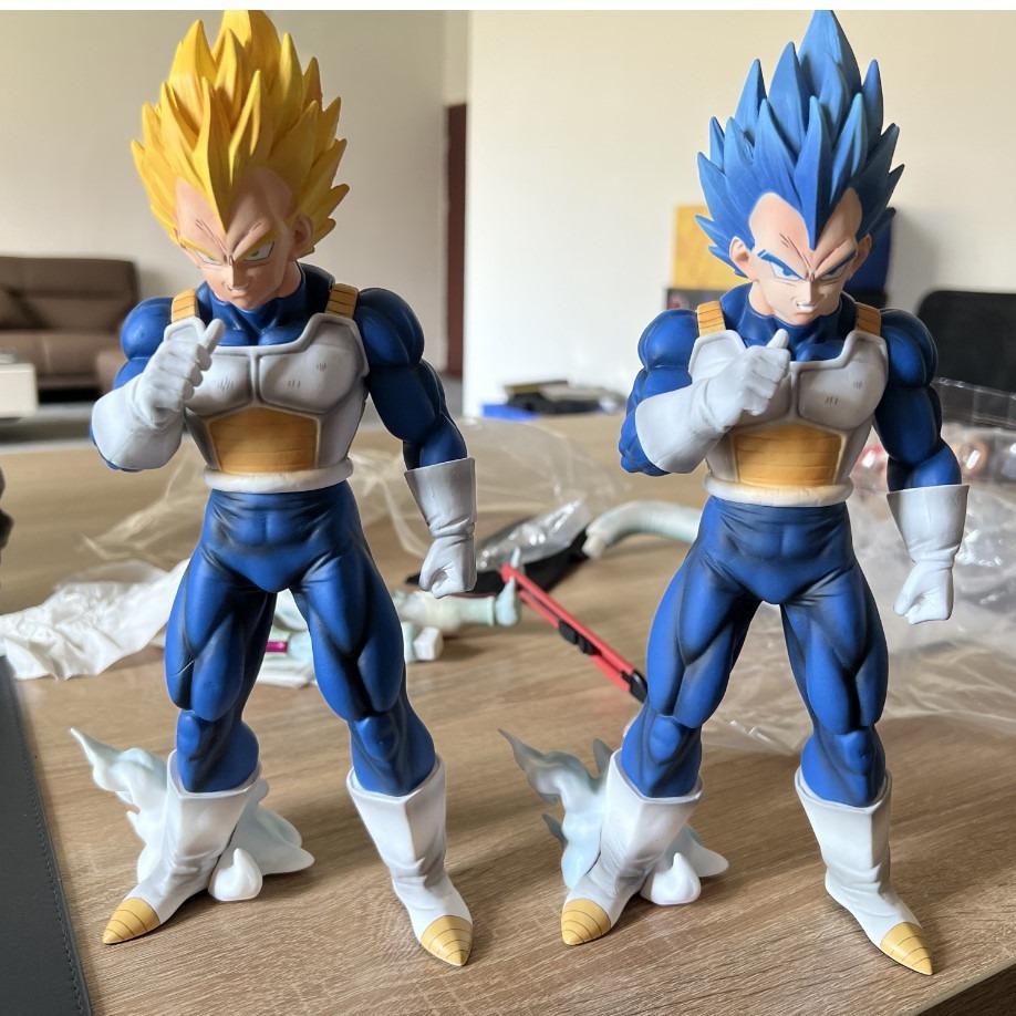 七龙珠手办批发拇指蓝发贝吉塔二次元动漫潮玩模型手办摆件工厂