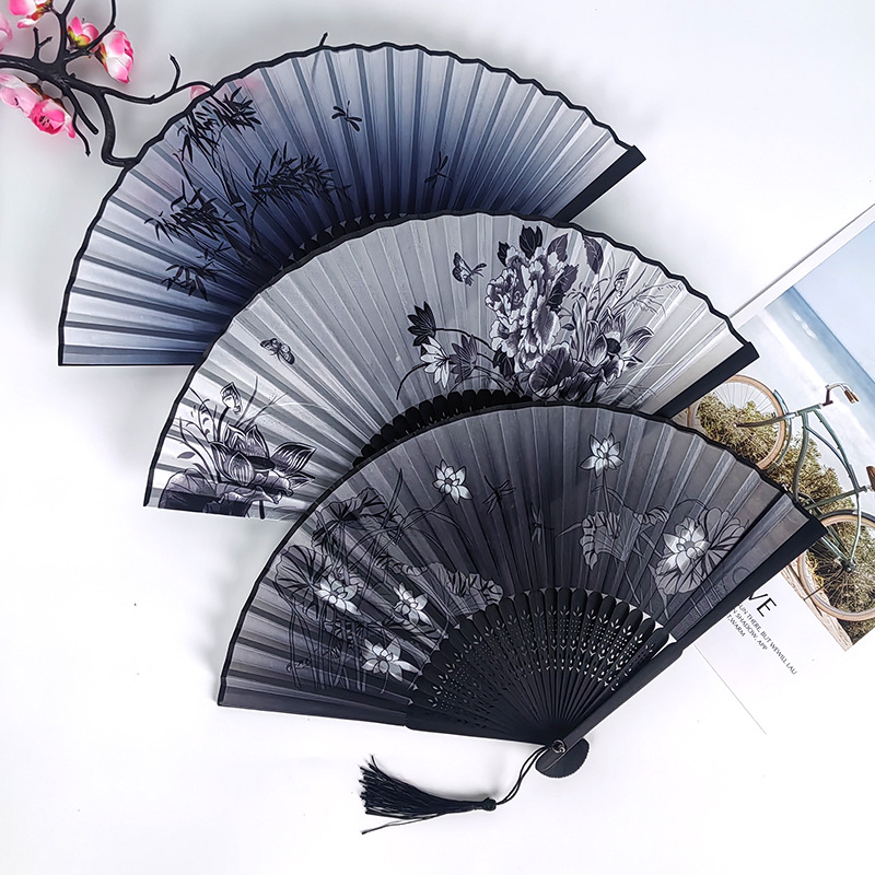 扇子/折扇/折叠扇/团扇/扇子女夏季中国风细节图