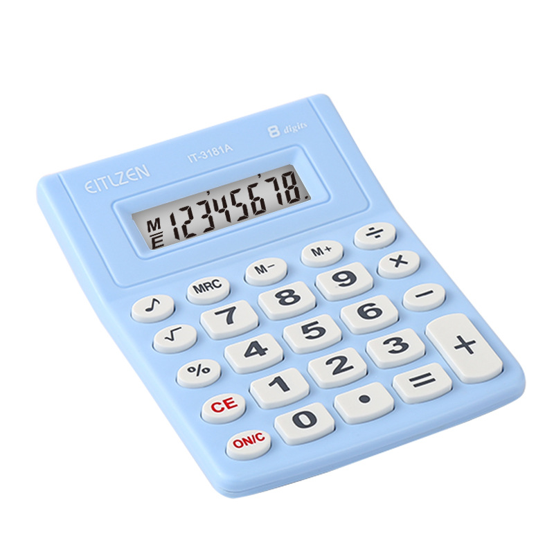 Factory direct supply of cute 8-digit whistling calculator, mini and portable student calculator IT-3181A Specification image