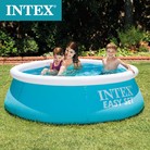 美国INTEX正品 28101 充气 简易水池 6尺碟形充气戏水池婴儿游池