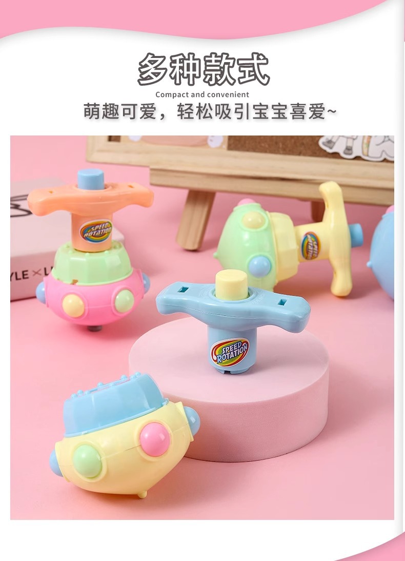 发光旋转陀螺莲花地摊热卖夜市益智幼儿园玩具学生奖品礼品批发详情8