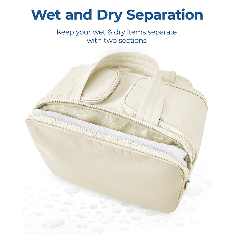 飞泓跨境大容量化妆包便捷式手提洗漱包蓬松大号宽开口化妆洗漱包详情10