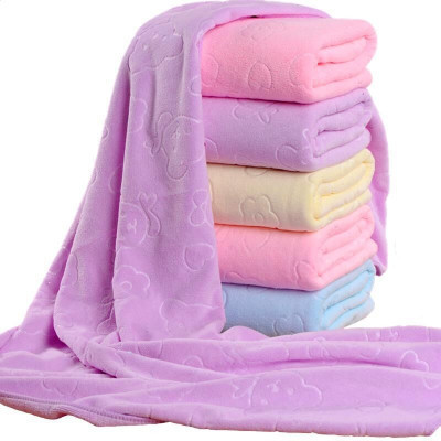 2023 New Wholesale 70*140Cm Printed Microfiber Bath Towel Absorbent Soft Children's Bath Towel Wipe Car Towel Item Picture