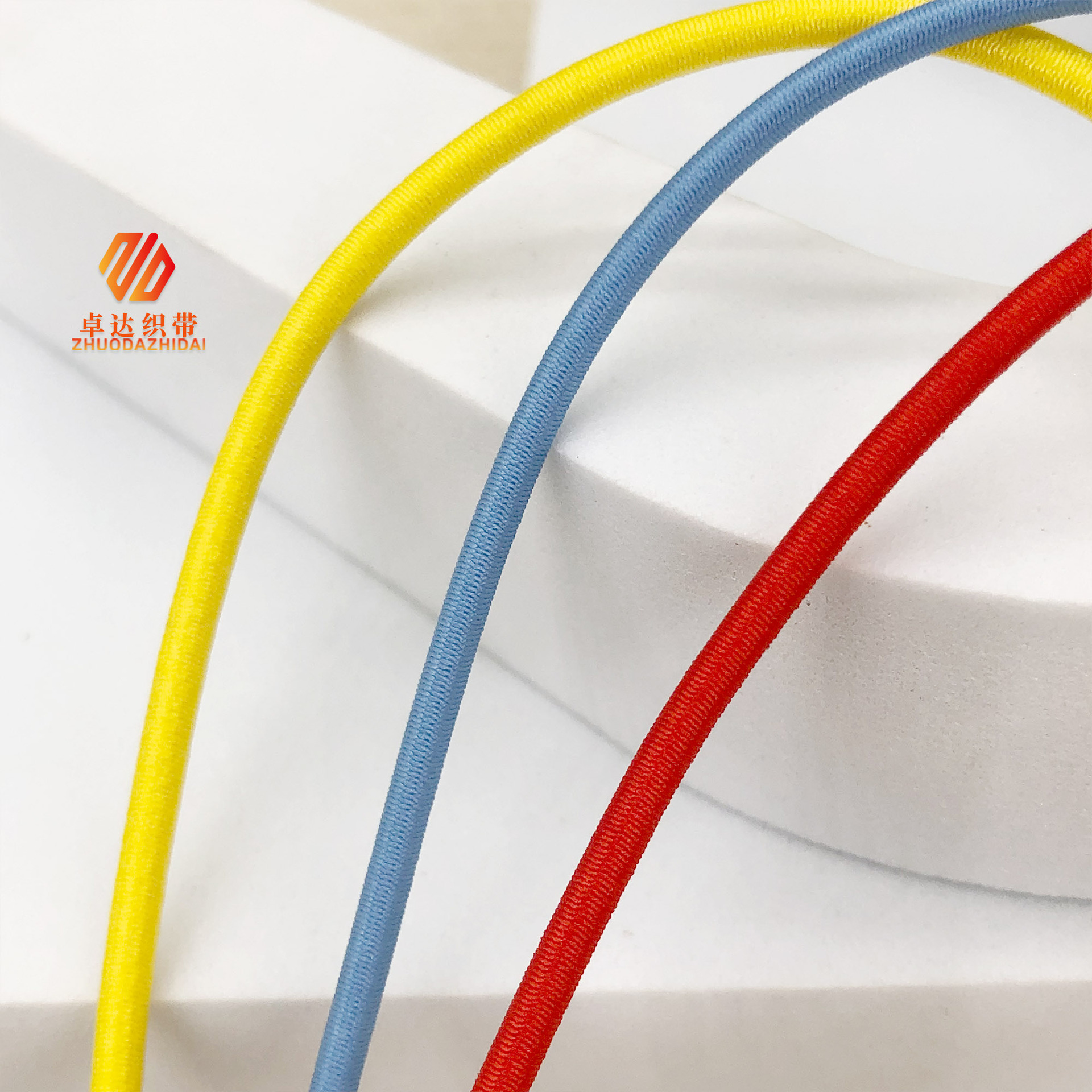 Spot Wholesale Color High Elastic Elastic Round Rope Latex Silk Rubber Band Waist Drawstring Hardshell Clothing Feet Closed Specification drawing