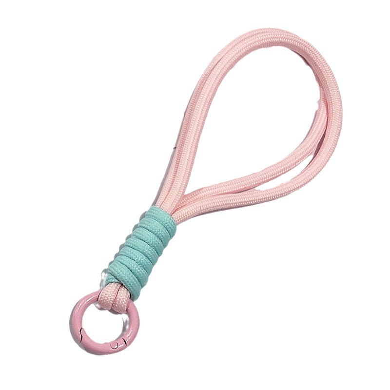 وقد حكت مفاتيح ذات حبال قصيرة من الهواتف الخلوية بشريط من حبل معلق بشريط من الصوف Item Picture