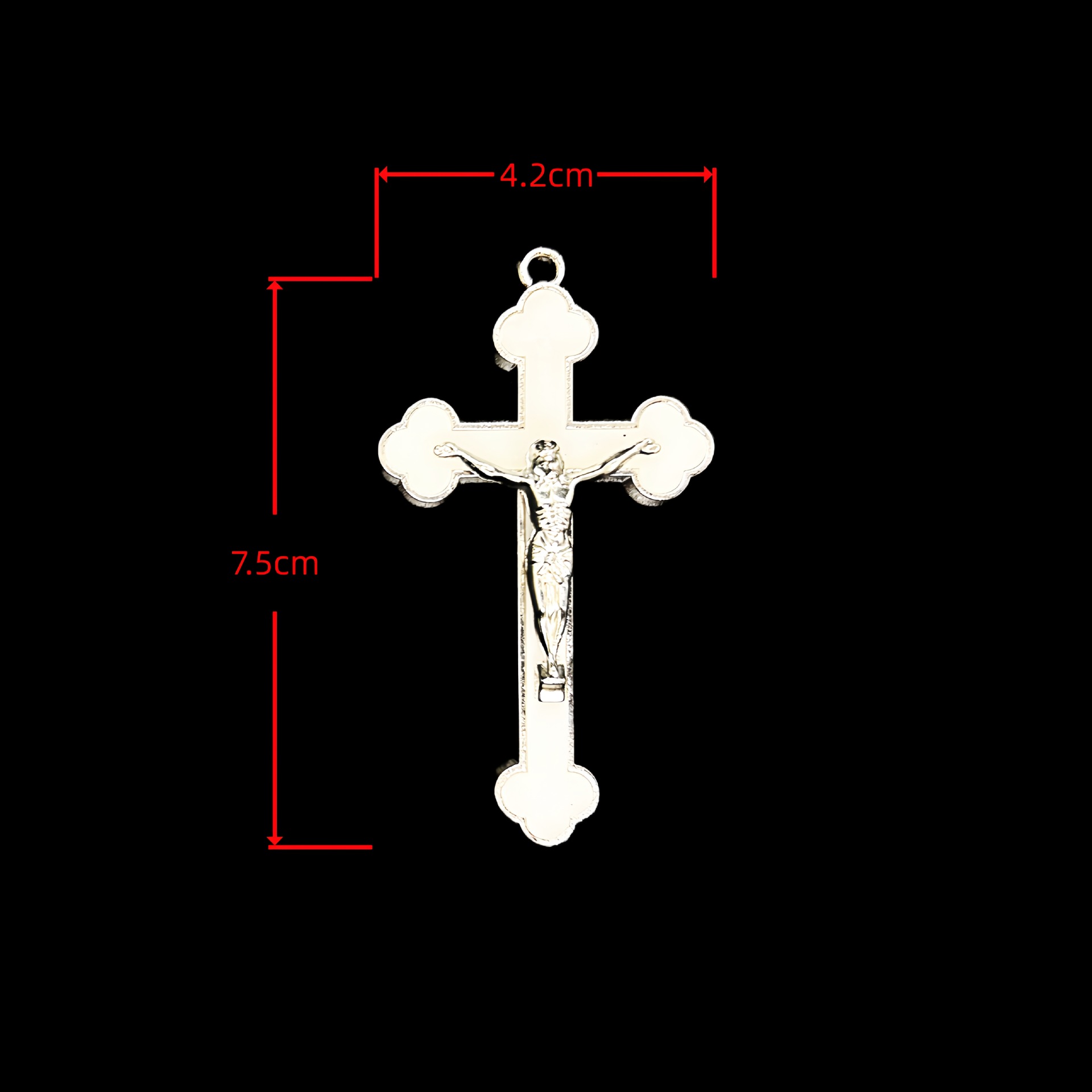 New zinc alloy cross pendant jewelry for e-commerce export details Picture