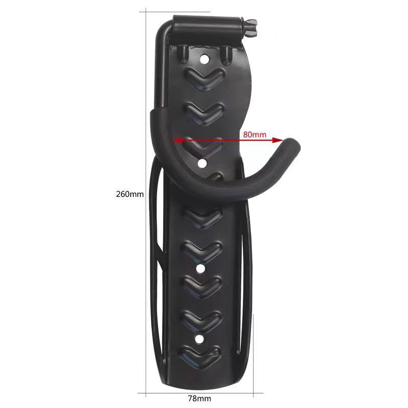 Mountain Bike Bike Hook Bike Wall Fixed Dual Hook/Foldable Movable Wall Trailer Rack Item Picture