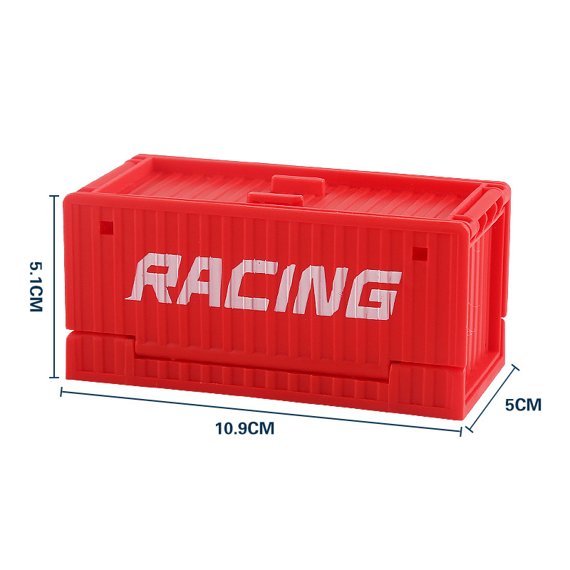 1:64 scale simulation container mini car with storage box, catapult inertial racing car battle competition children's model toy Application Scenario