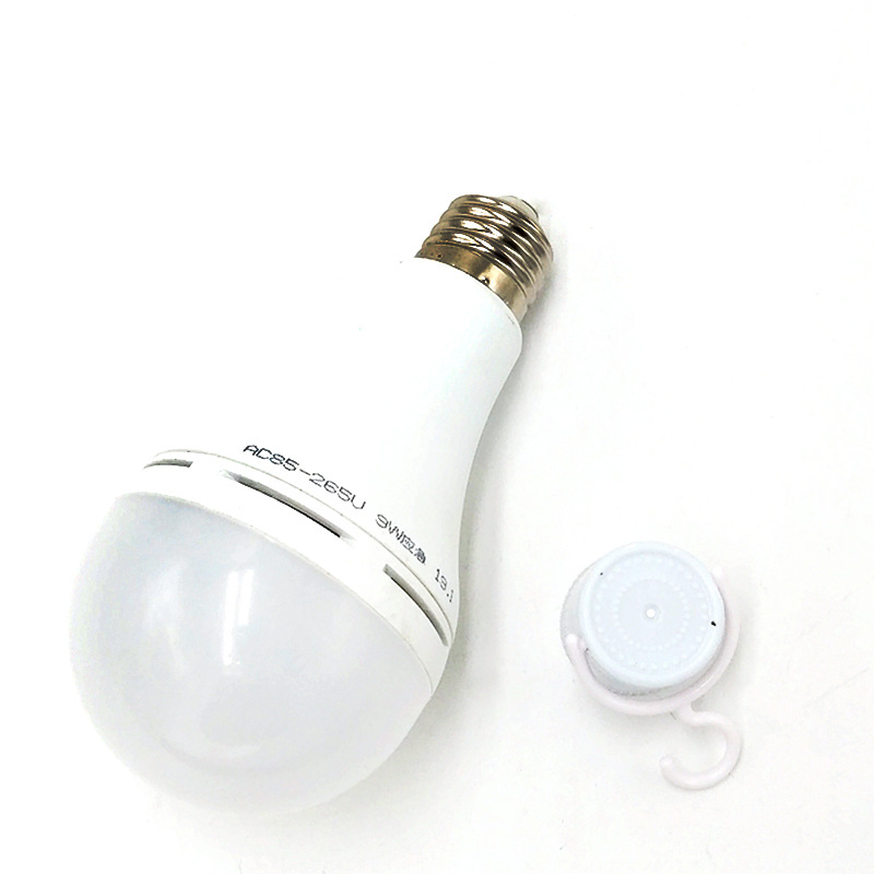 LED emergency bulb lamp, rechargeable bulb lamp, night market street lamp, 110V, 127V stop lamp, battery emergency bulb lamp Specification image