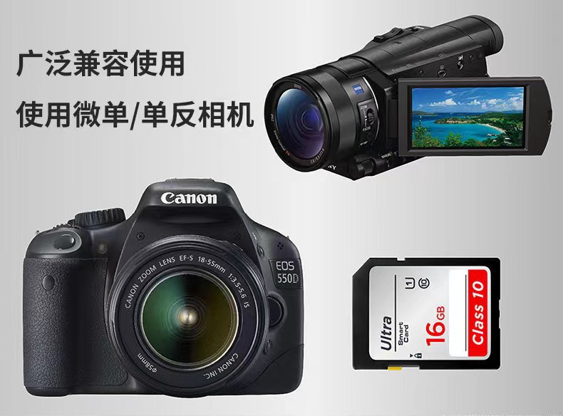 Nikon Camera 256GB Class 10 Ultra Smart Memory Card Reader Set pic 3