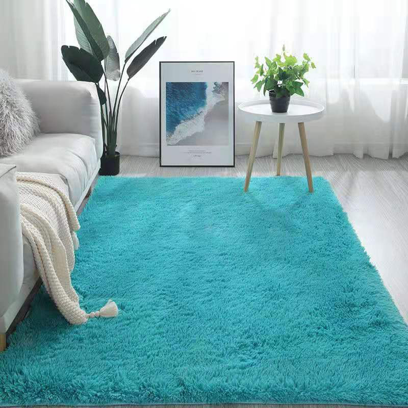 Woolly Carpet Floor Mat Manufacturers Wholesale New Living Room Coffee Table Yoga Silk Hair Carpet Soft Bedroom Bed Silk Hair Living Room Carpet details Picture