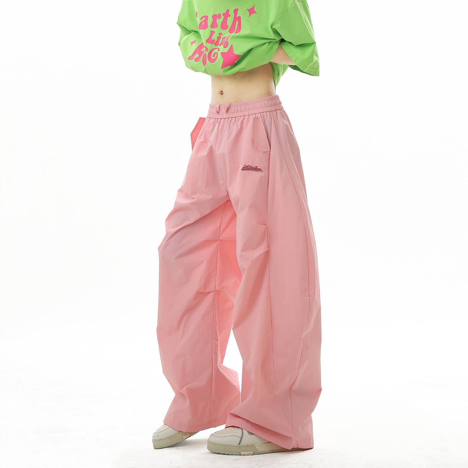 Dopamine Spring/Summer dance Pants, men's and women's outdoor down Pants, American street dance Casual Pants, Paratrooper pants, waterproof sports pants Application Scenario