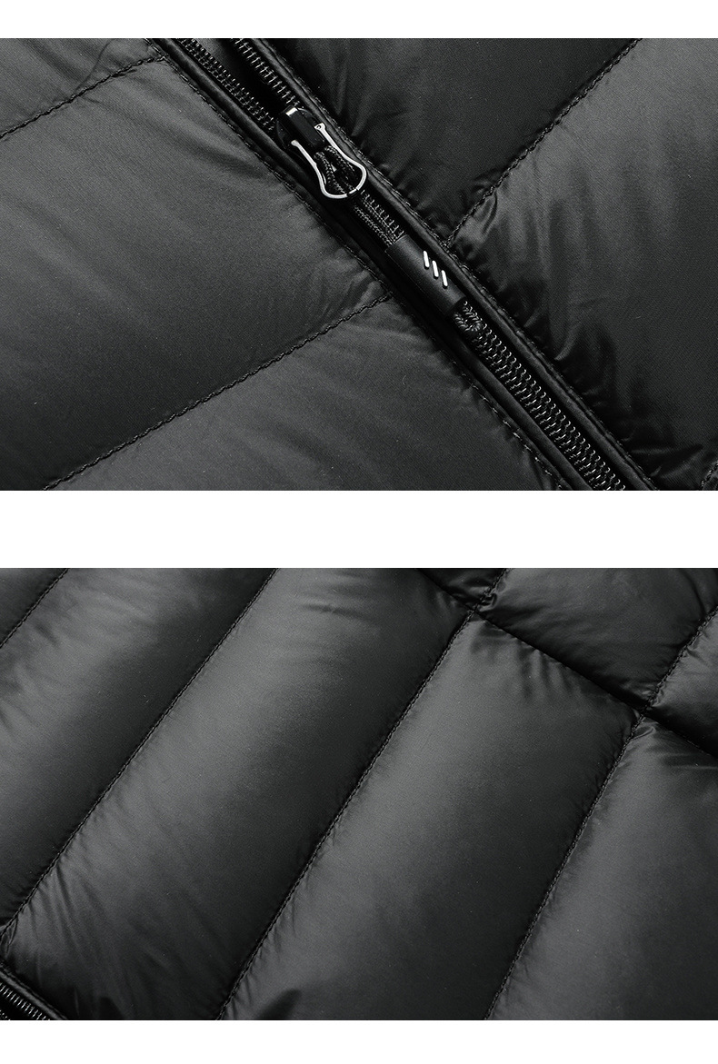 The 2025 winter new lightweight down jacket for men with a stand-up collar and 90% duck down is a sporty, lightweight and warm coat for couples pic 17