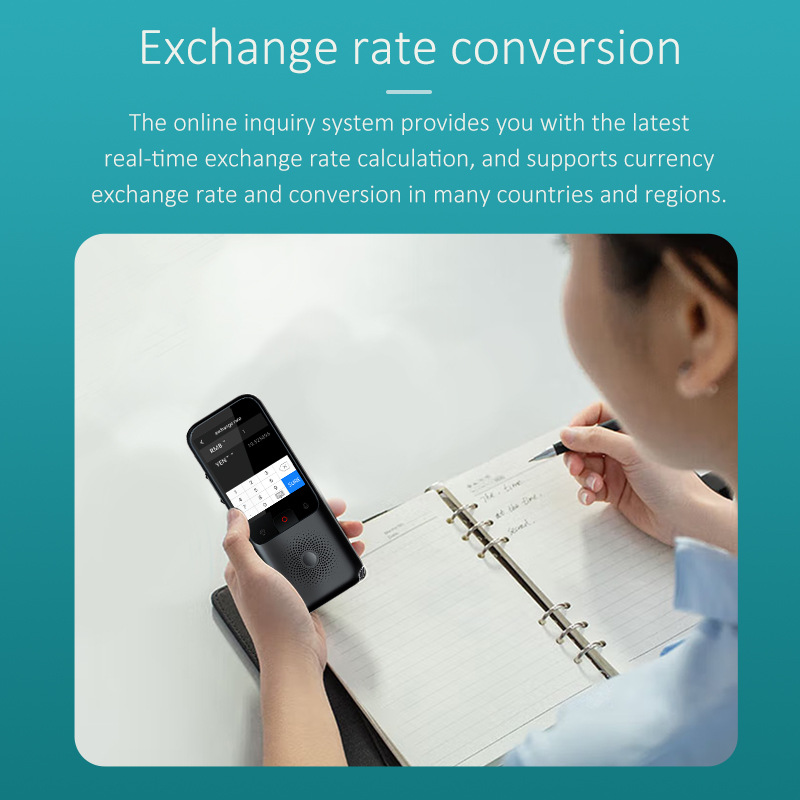 T11 Intelligent Voice Translator: 10 countries offline, 134 languages, Wi-Fi, photo and audio recording intelligent voice translator Application Scenario