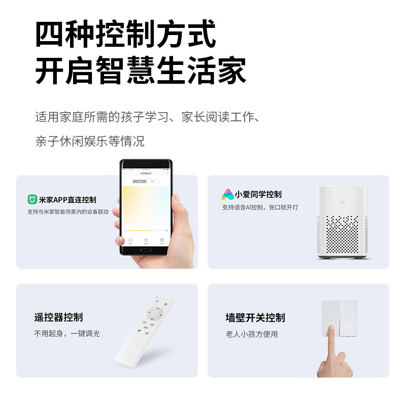 Modern, simple, high-brightness, ultra-thin, full-spectrum ceiling lamp, living room, dining room, bedroom lamp, children's room eye-protecting, high-display smart lamp Application Scenario