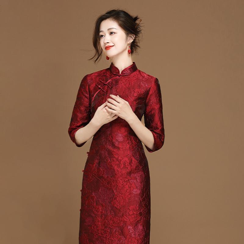 国风/情侣战袍/蒙古袍/民国/旗袍细节图