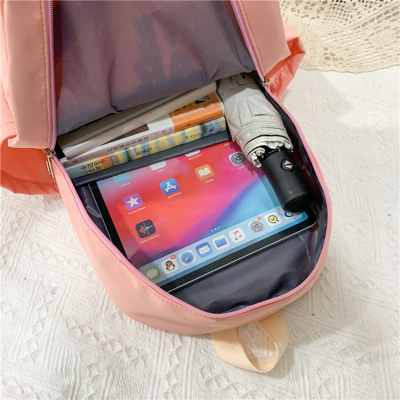 Backpack Nylon cloth bags Fashion fresh Backpack SchoolBags Large quantity discount Wholesale customization welcome consulting, ordering! Application Scenario