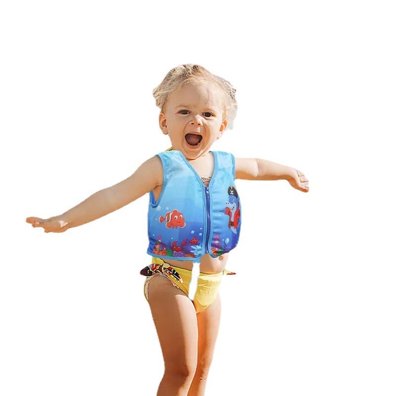 男女儿童EPE珍珠棉便捷安全游泳马甲救生衣浮力背心户外水上游玩详情图5