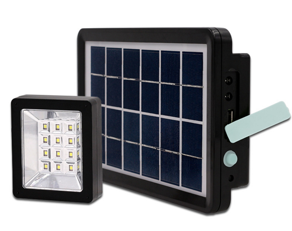 Portable emergency light lithium battery outdoor indoor dual-use lighting solar energy storage system