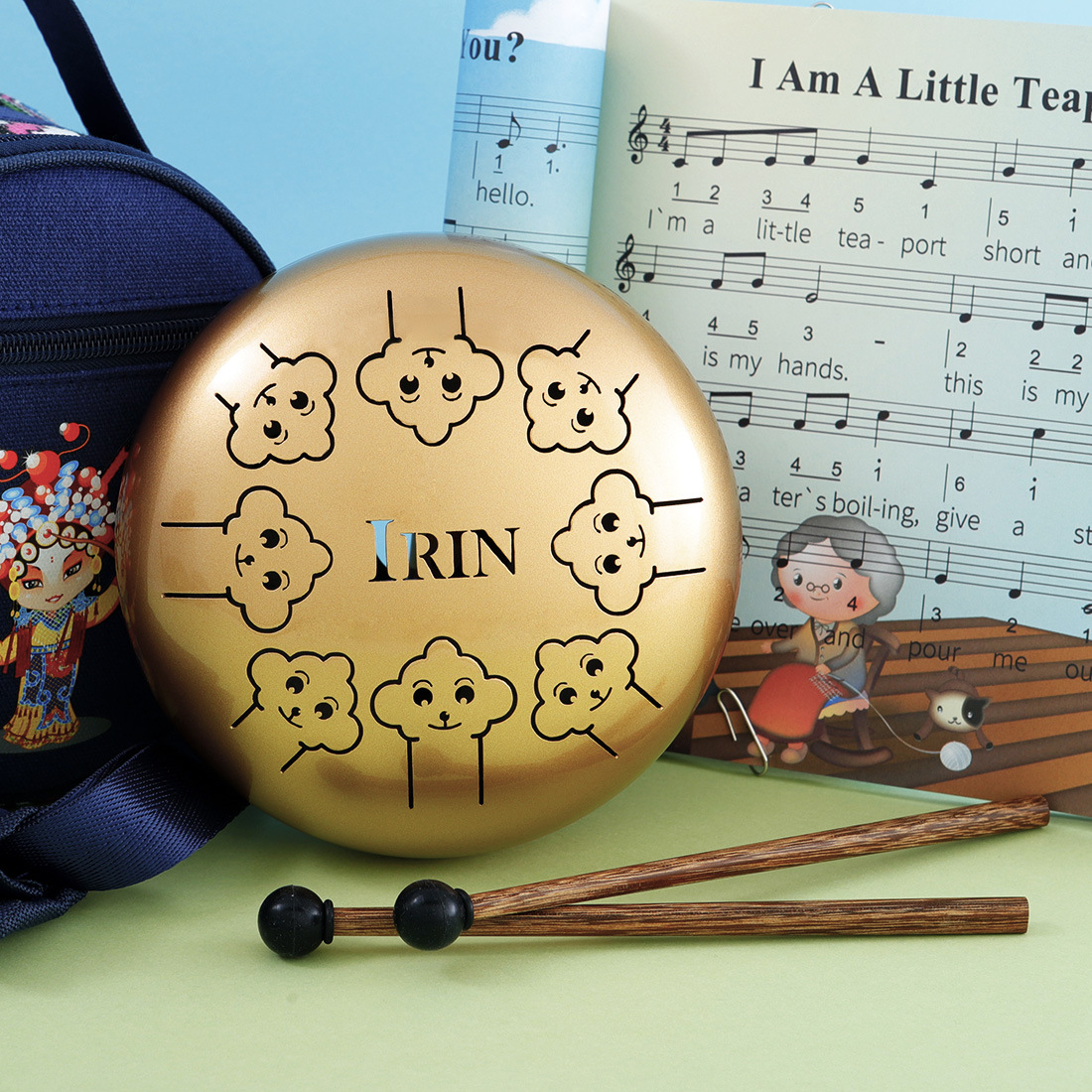 小鼓/指琴/文创礼品/益智玩具/乐器产品细节图