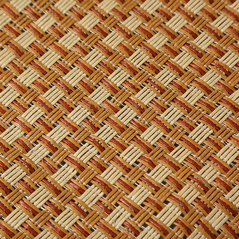 Pet dog bed mat, summer cool and breathable; cat bed rattan mat, square cool bed, all-season pet supplies Specification image