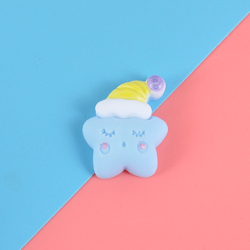 New resin accessories, cream glue patches, stars, rainbow clouds, mobile phone cases, diy hair clips, hair bands, hair accessories pic 41