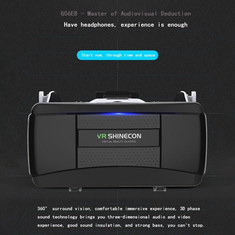千幻魔镜3D眼镜VR盒子智能头戴式一体机虚拟现实数码耳机游戏观影 pic 9
