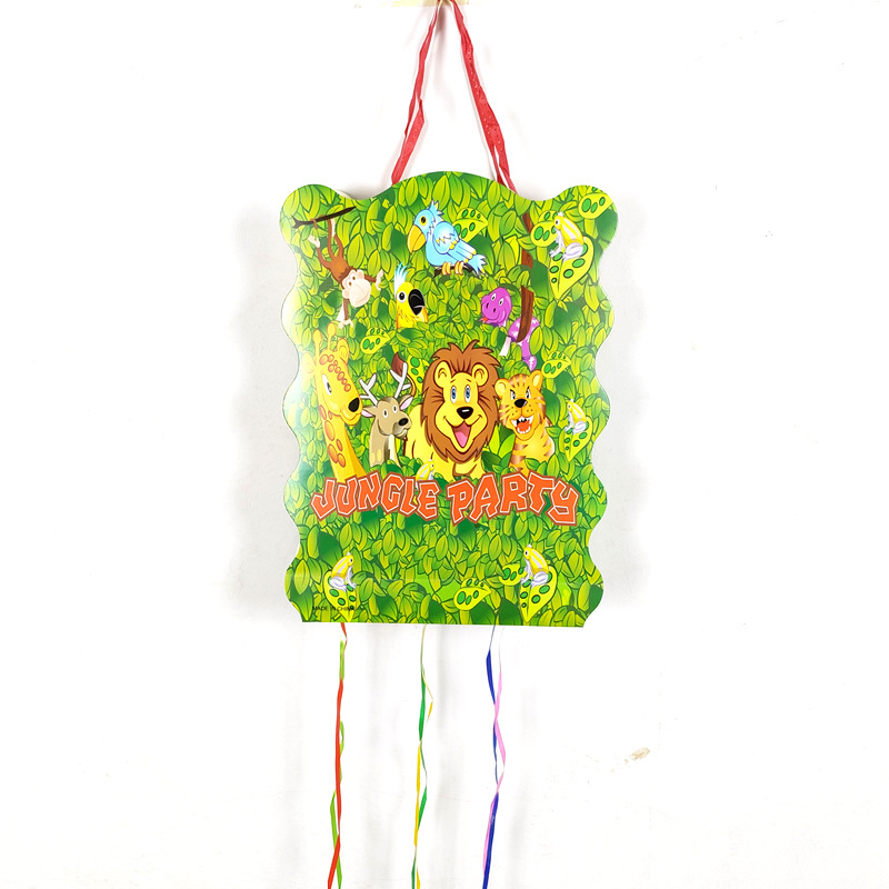 Sonic Themed Birthday Party Paper Pinatas With Candy Cookies Item Picture
