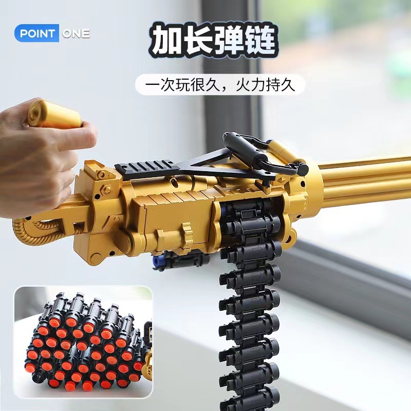 Cross-border manual pull bolt soft bullet toy gun, children's assault rifle, single-shot step gun simulation wholesale submachine gun Application Scenario
