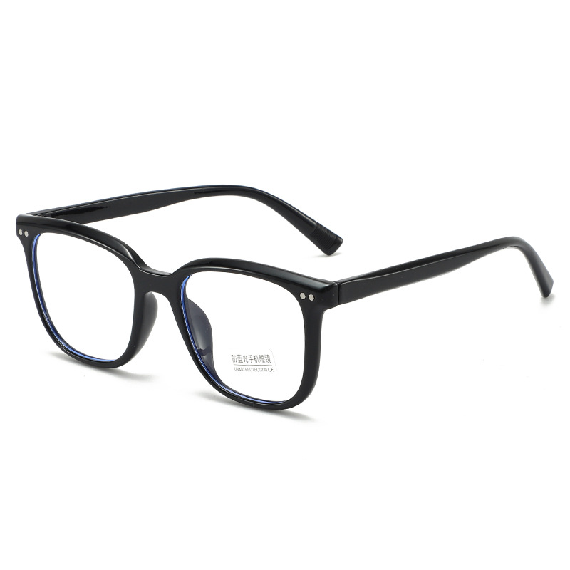 The Korean version of the anti-blue light small glasses frame that shows the face without makeup is the same as the one on Xiaohongshu. Women can pair it with square glasses frames of prescription Item Picture