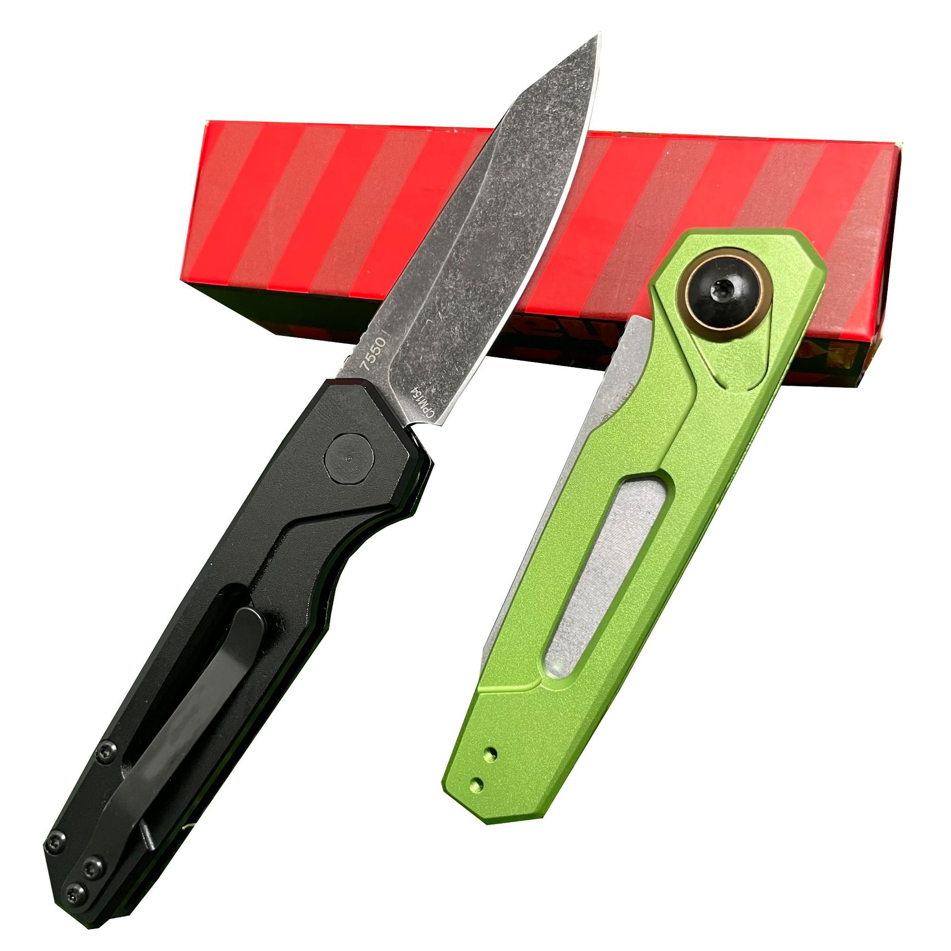 7550 mini folding knife for foreign trade e-commerce, outdoor equipment, camping, portable key knife, multi-functional folding knife Item Picture