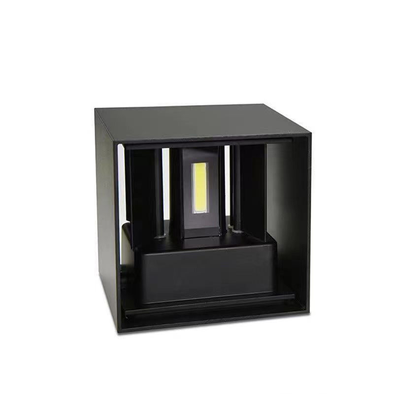 Outdoor waterproof led wall lamps, staircase, villa, hotel exterior wall, courtyard indoor wall lamps, double-head up and down lighting, wall-washing lamps Item Picture