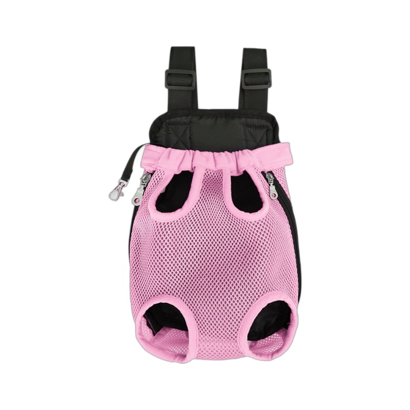Factory direct sales of pet cat chest bags, outdoor dog bags, dog mesh fabric, breathable and comfortable cat shoulder pet bags Item Picture