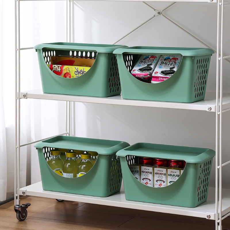 Snack Organizer Basket Home Desktop Organizer Box Sundry Fruit And Vegetable Beverage Organizer Box Kitchen Storage Box Home 癝郒 details Picture