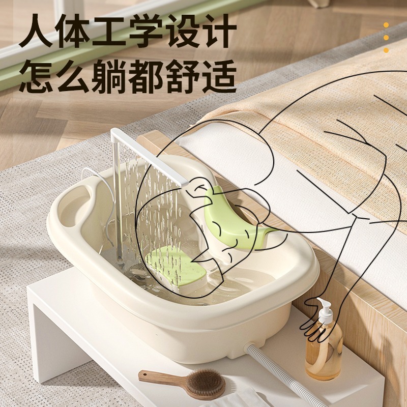 母婴用品/婴儿浴盆/妇洗器/浴盆/带灯鱼陪孩子洗澡产品图