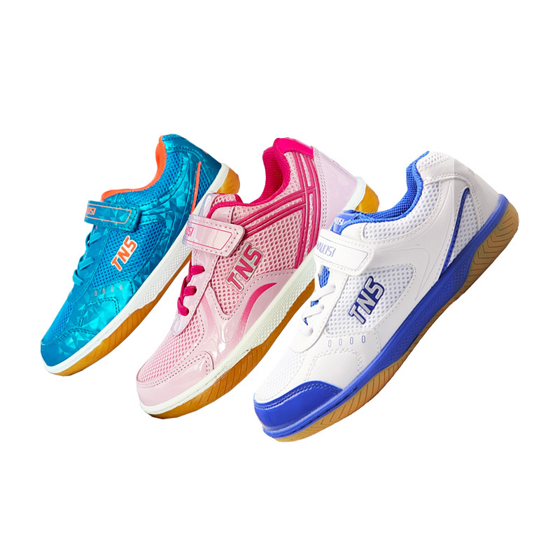 新款泰诺斯儿童乒乓球鞋tns夏季男鞋牛筋底专业运动鞋训练鞋男